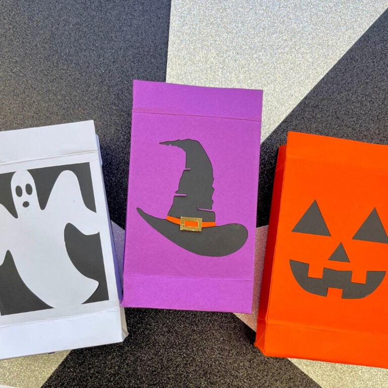DIY Halloween Treat Bags with Cricut + 3 Free SVG Files
