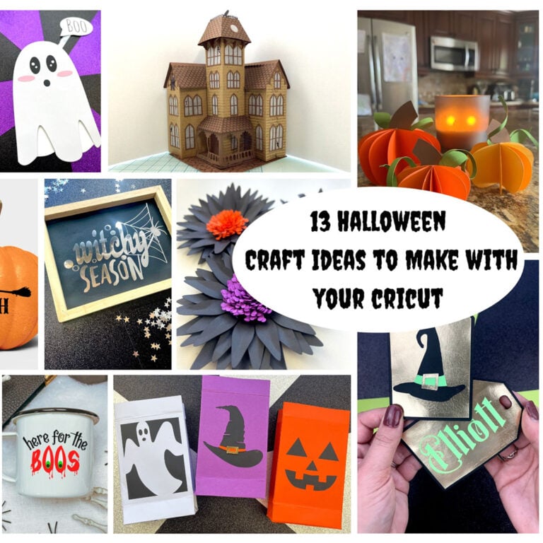 13 Halloween Craft Ideas to Make with your Cricut
