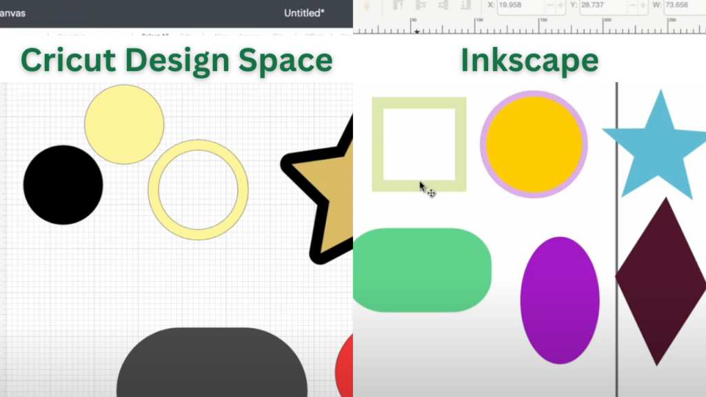 Cricut Design Space vs. Inkscape: Program Similarities - Dinosaur Mama