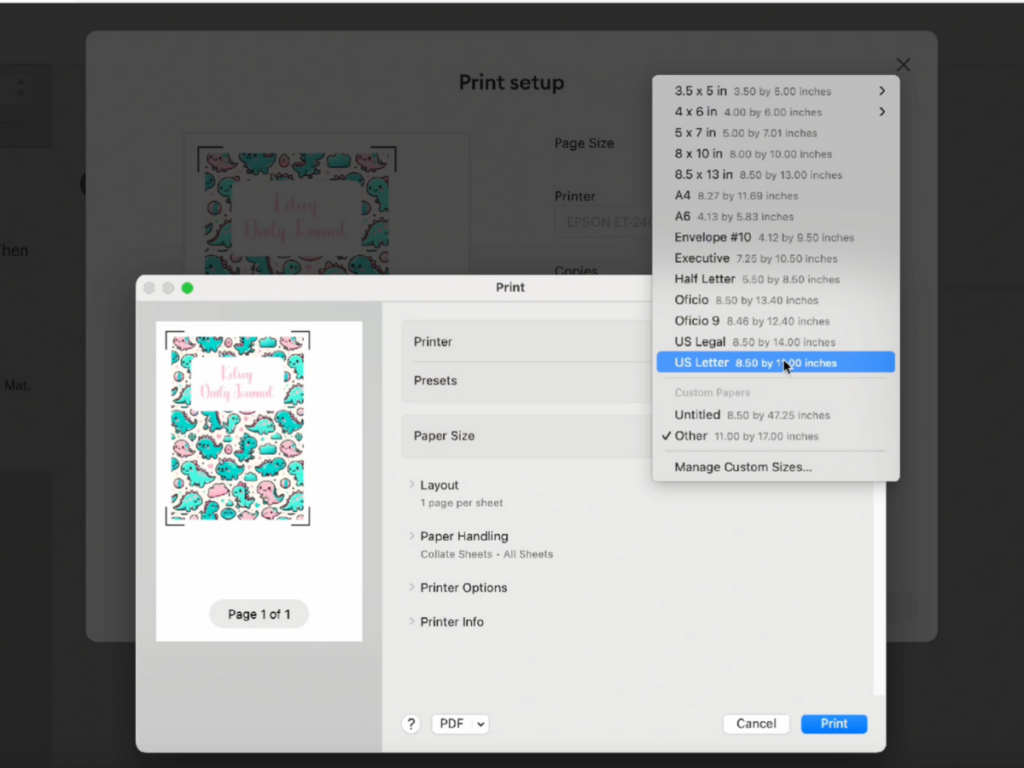Cricut Print then Cut Hack: Larger Maximum Size Tutorial - Dinosaur Mama