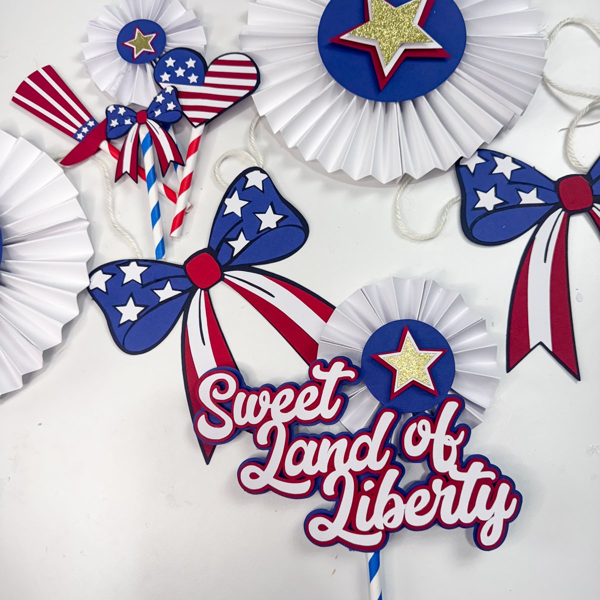 DIY Fourth of July Decorations | Free SVG Files for Cricut
