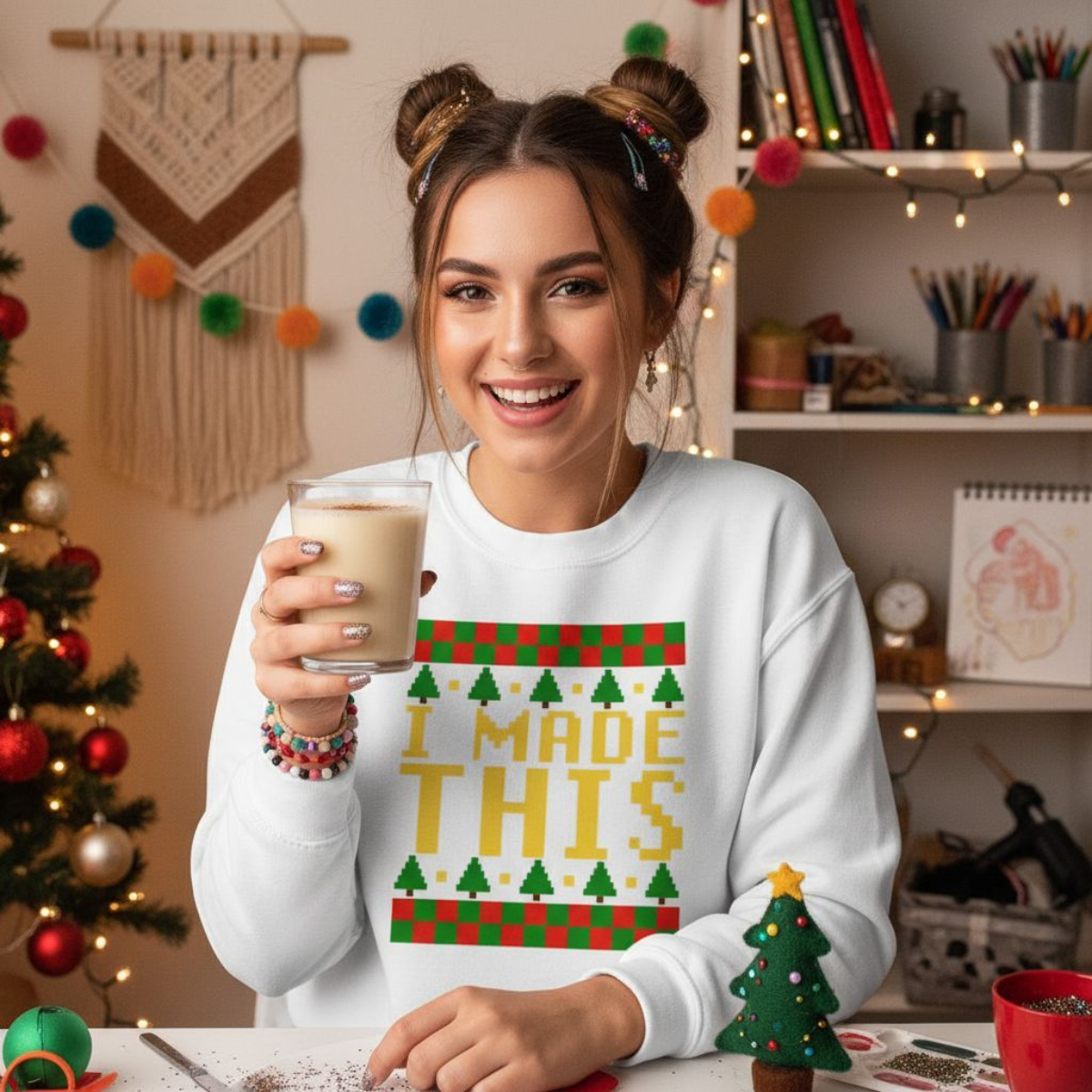 Ugly Christmas Sweater SVG Free Downloads for Cricut