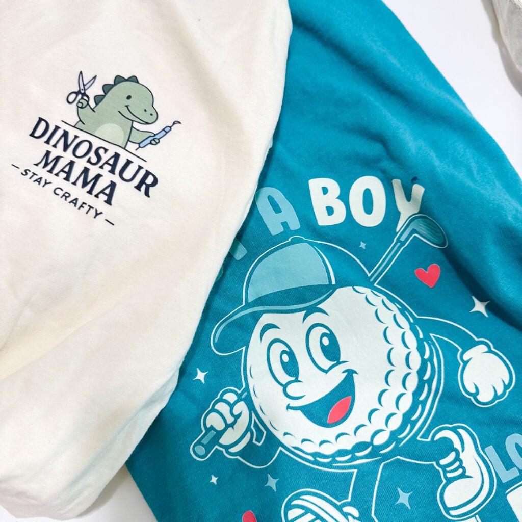 multiple shirts made using xTool dtf printer showing vibrant colors and print quality